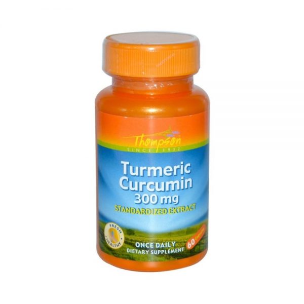 Curcuma 300 mg 60 cápsulas - Thompson