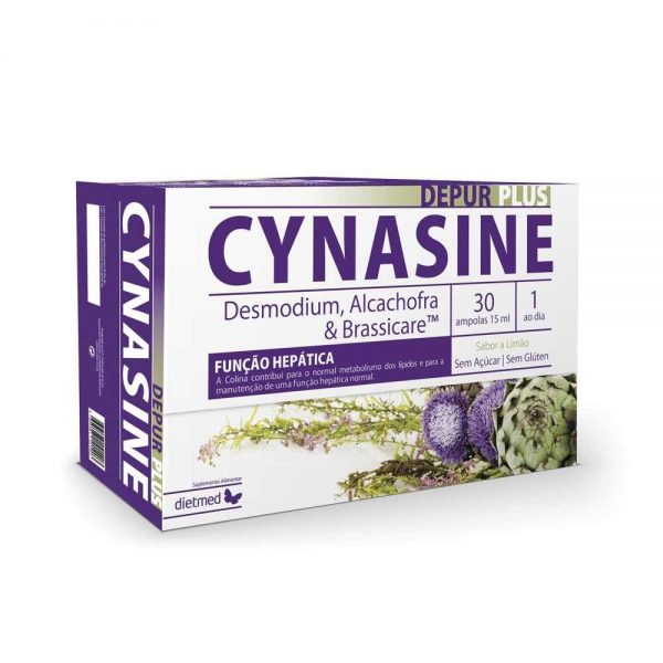 Cynasine Depur Plus 30 ampolas - Dietmed