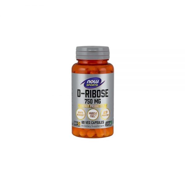 D-Ribose 1500 mg 90 comprimidos mastigáveis - Now