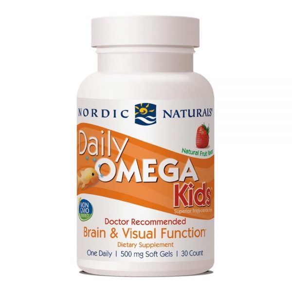 Daily Ómega 3 Kids 30 softgels - Nordic Naturals