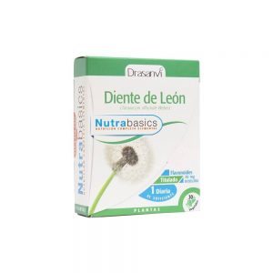 Dente de Leão 30 cápsulas vegetais - Nutrabasics Drasanvi