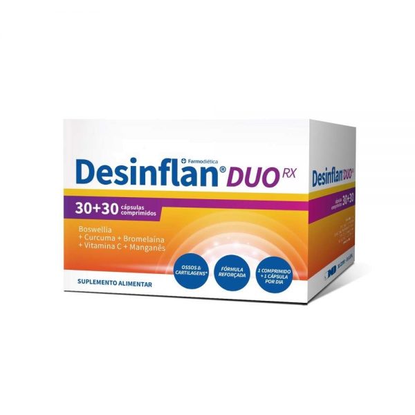 Desinflan Duo Rx 30 comprimidos + 30 cápsulas - Farmodiética