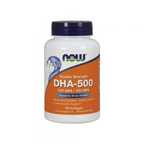 DHA 500 mg 90 cápsulas vegetais - Now