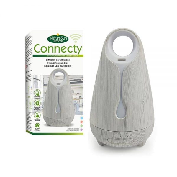 Difusor Connecty Madeira Branco - Naturesun