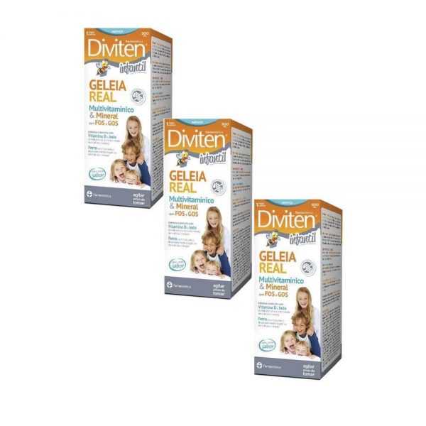 Diviten Infantil Geleia Real Xarope 300 ml Leve 3 Pague 2 - Farmodiética