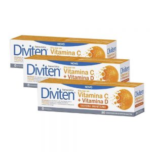 Diviten Vitaminas C e D Leve 3 Pague 2 - Farmodietica