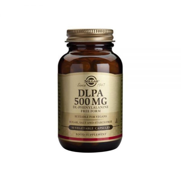 DLPA DL-Phenylalanine 500 mg 50 comprimidos - Solgar