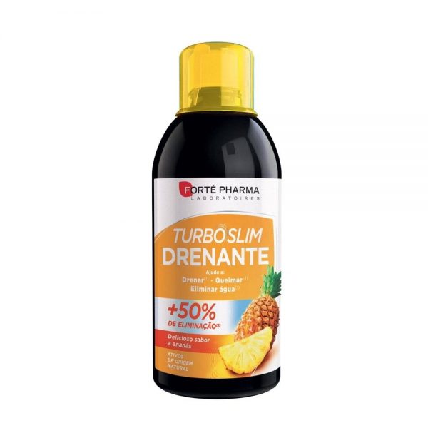 TurboSlim Drenante Piña 500 ml - Forte Pharma