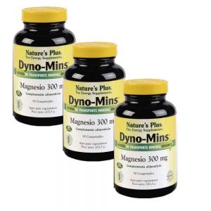 Dyno-Mins Magnésio Pack 3 - Natures Plus