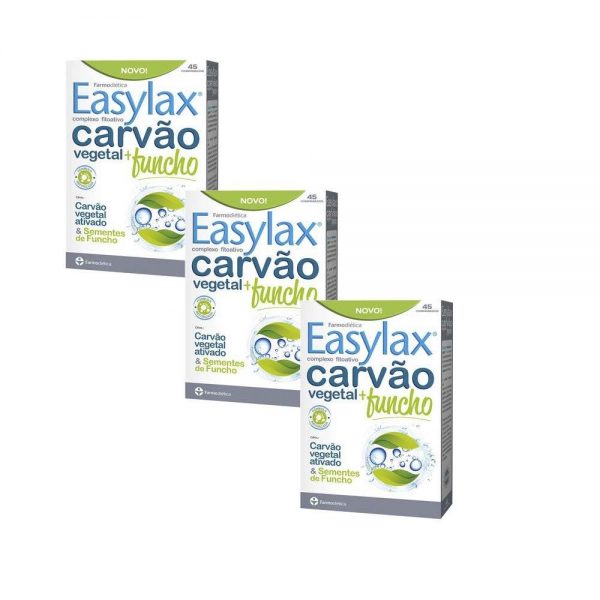 Easylax Carvão Vegetal + Funcho Leve 3 Pague 2 - Farmodiética