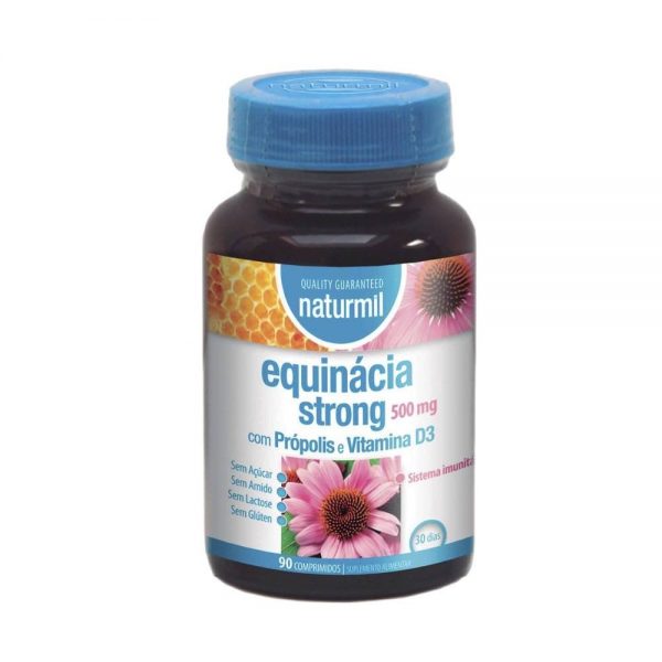 Equinácia Strong 500mg 90 comprimidos - Naturmil