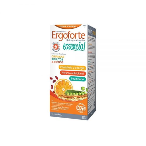 Ergoforte Essencial 480 ml Xarope - Farmodiética