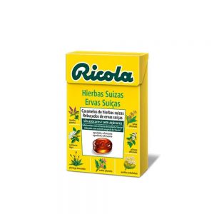 Rebuçados Ervas Suíças sem açúcar 50 gr - Ricola