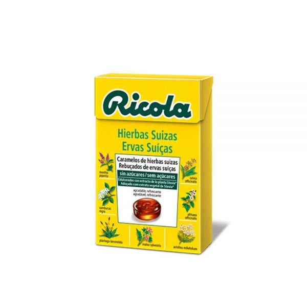 Caramelos Hierbas Suizas sin Azúcar 50 gr - Ricola