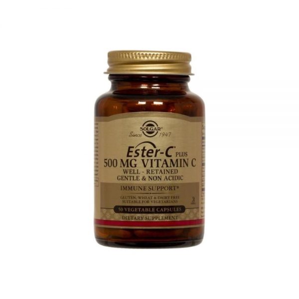 Ester-C Plus 500 mg Vitamina C 50 cápsulas - Solgar