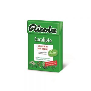 Rebuçados Eucalipto sem açúcar 50 gr - Ricola