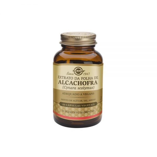 Extracto de Hoja de Alcachofa 60 cápsulas - Solgar