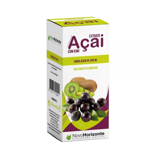 Açai com Kiwi 500 ml - Novo Horizonte