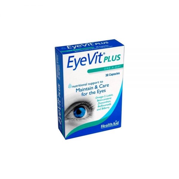 Eyevit plus 30 cápsulas - Health Aid