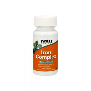 Iron Complex 27 mg 100 comprimidos - Now