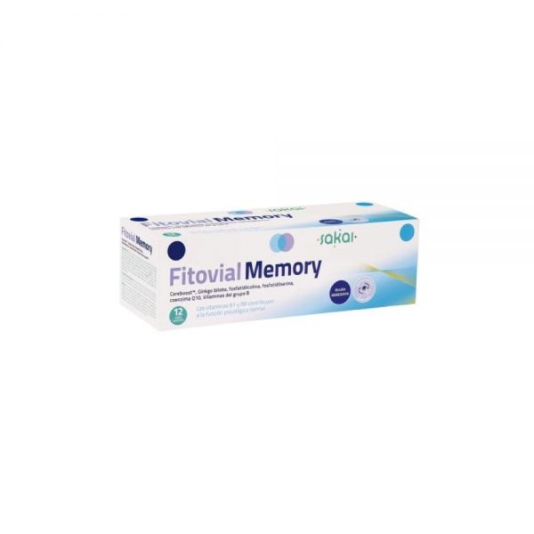 Fitovial Memory 12 Frascos x 10 ml - Sakai