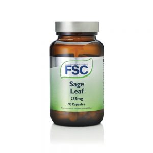 Folha de Sálvia 285 mg 90 cápsulas - Fsc