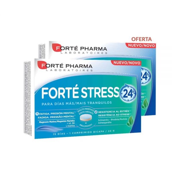 Forté Stress 24H 15 Comprimidos Pack2 - Forte Pharma