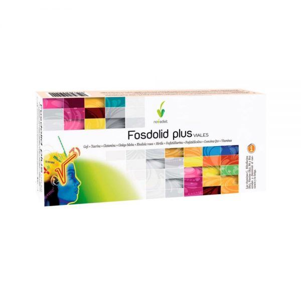 Fosdolid Plus 20 Frascos x 10 ml - Nova Diet