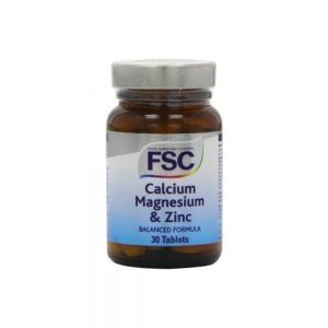 Cálcio Magnésio & Zinco 30 comprimidos - Fsc
