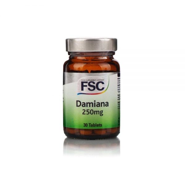 Damiana 250 mg 30 comprimidos - Fsc