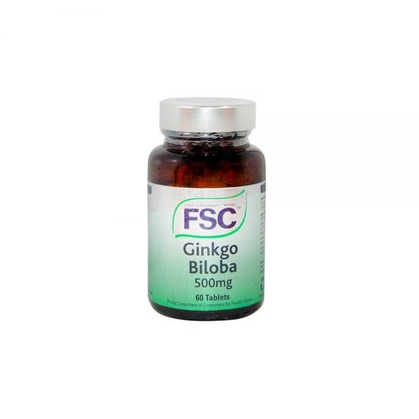 Ginkgo Biloba 500 mg 30 comprimidos - Fsc