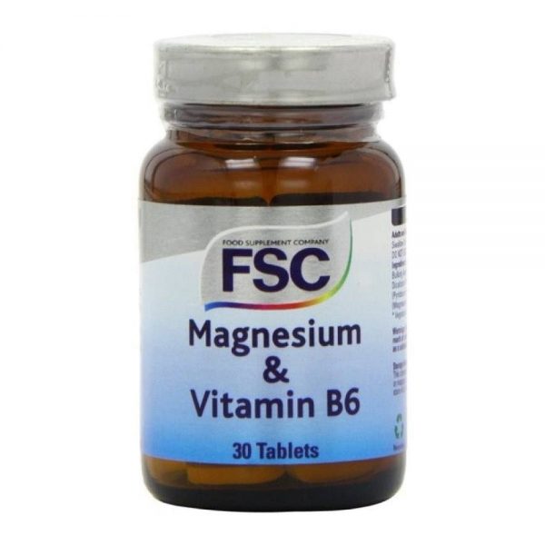 Magnésio + Vitamina B6 30 comprimidos - Fsc