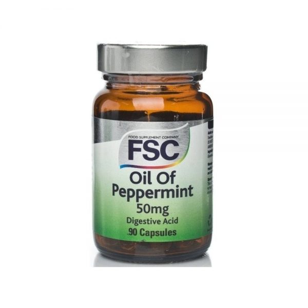 Óleo de Hortelã-Pimenta 50 mg 90 cápsulas - Fsc
