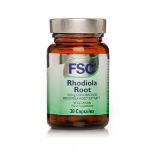 Raíz de Rhodiola 500 mg 30 cápsulas - Fsc