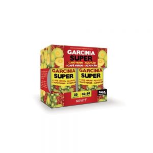 Garcinia Super + Café Verde + Acafrão 30 + 30 comprimidos - Novity