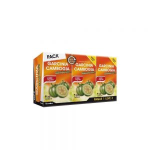 Garcinia Triple Maxiplus 30 + 30 + 30 cápsulas Pague 1 Leve 3 - Fharmonat