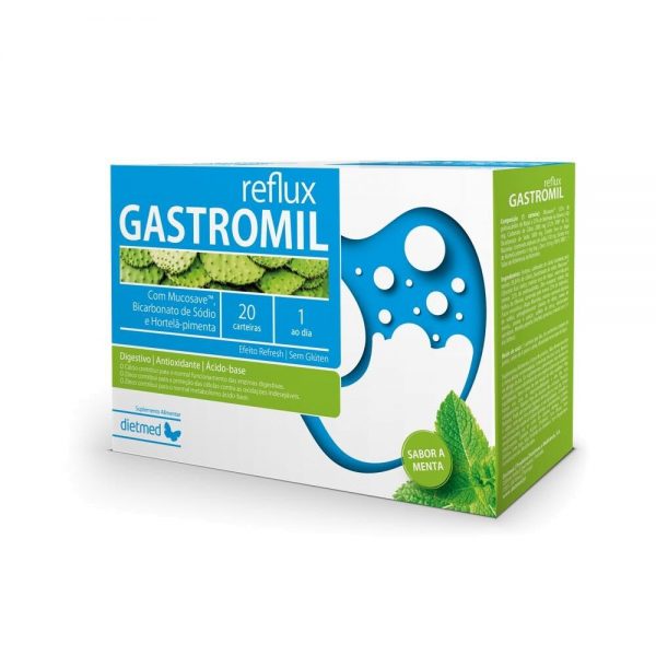 Gastromil Reflux 20 carteiras - Dietmed