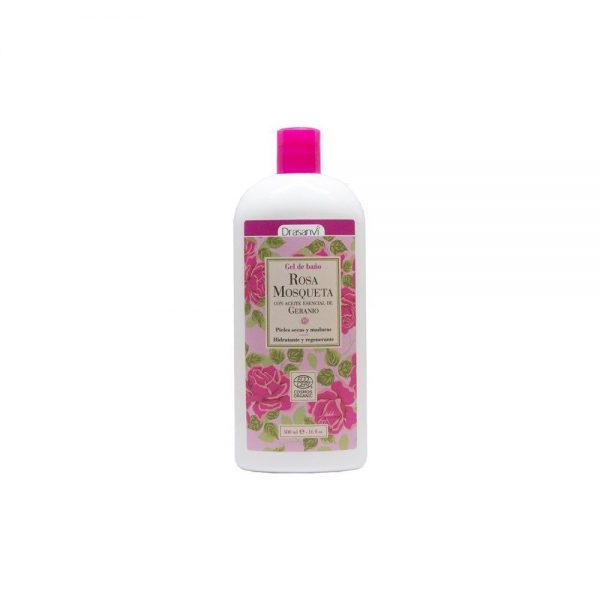 Gel de Banho Rosa Mosqueta Bio 500 ml - Drasanvi Cosmética Natural