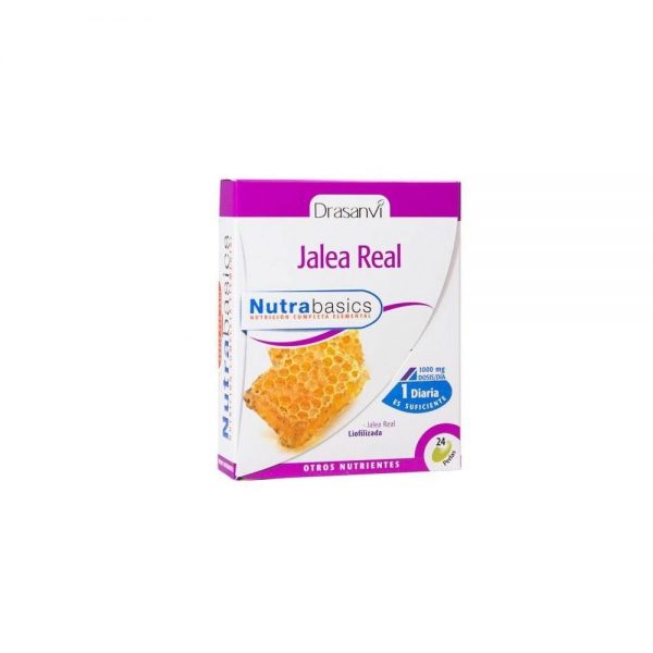 Jalea Real 24 cápsulas - Nutrabasics Drasanvi