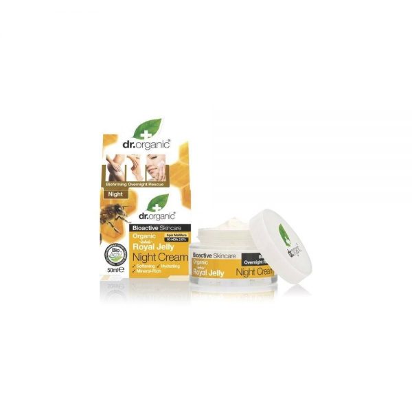 Jalea Real Crema de Noche Bio 50 ml - Dr. Organic