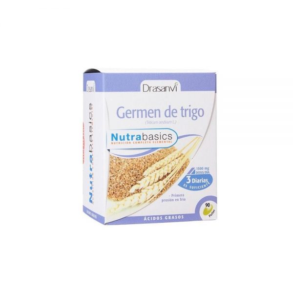 Gérmen de Trigo 90 cápsulas - Nutrabasics Drasanvi