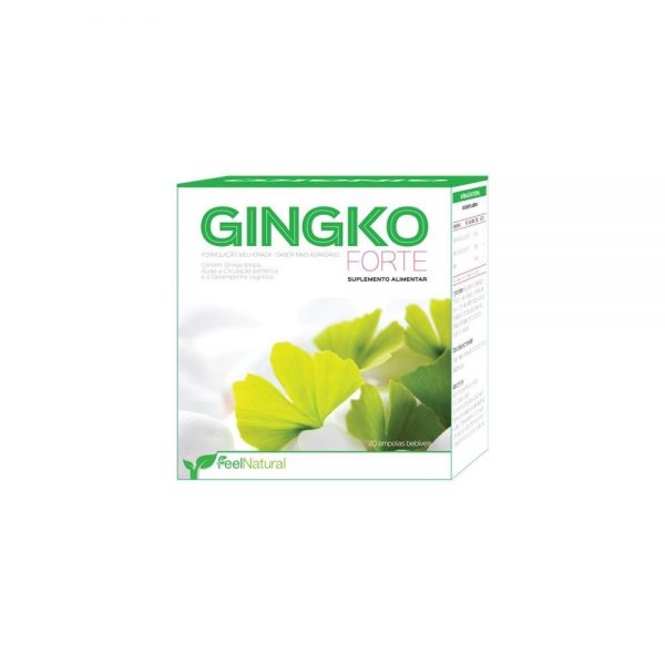 Gingko Biloba Forte 20 ampollas - Feel Natural