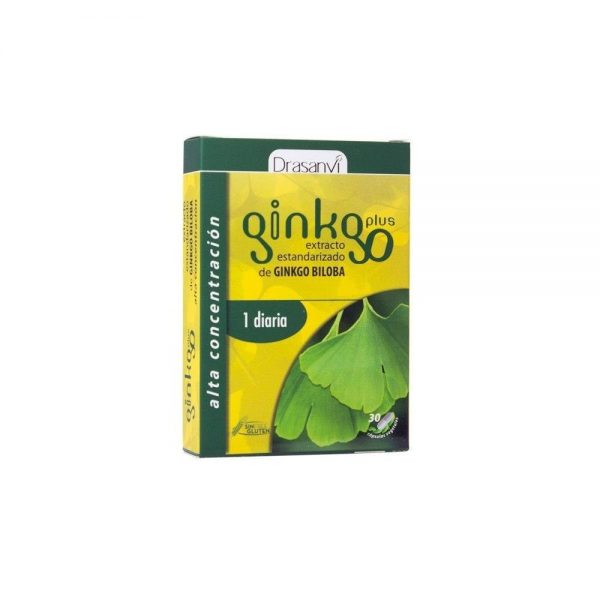 Ginkgo Plus 30 cápsulas - Drasanvi