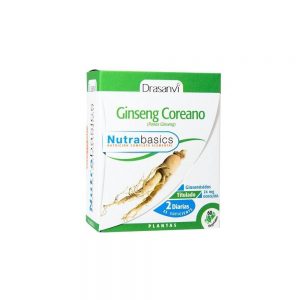 Ginseng Coreano 60 cápsulas - Nutrabasics Drasanvi