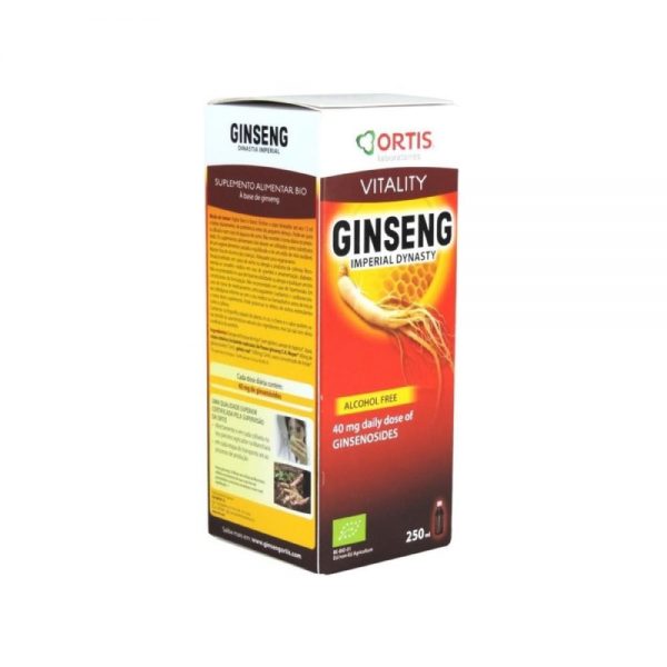 Ginseng + Jalea Real Sin Álcool 250 ml - Ortis