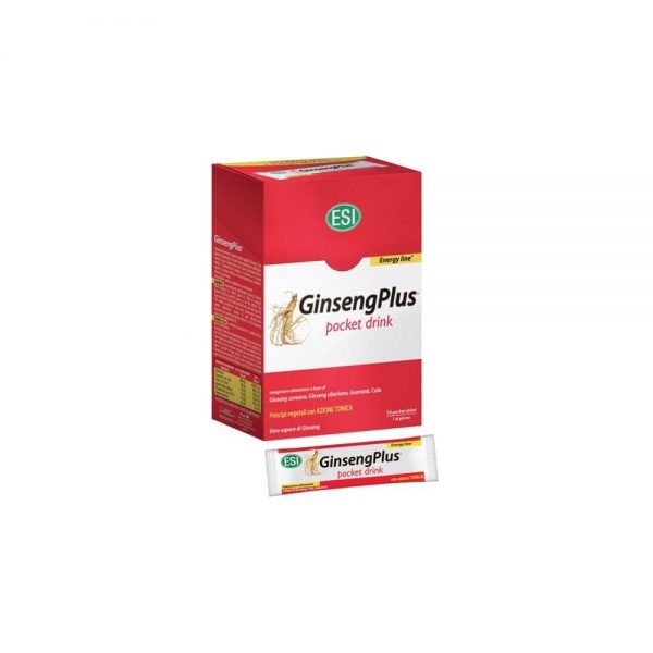 Ginseng Plus Pocket Drink 16 saquetas bebiveis - Esi