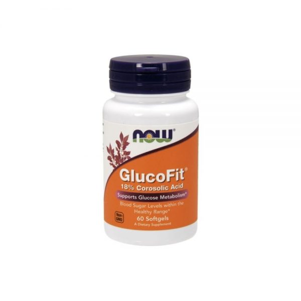 Glucofit 60 cápsulas vegetais - Now