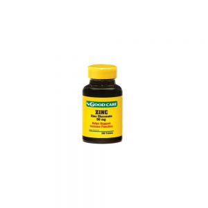 Gluconato de Zinc 50 mg 100 comprimidos - Good Care