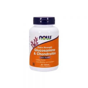 Glucosamina e Condroitina Extra Strength 60 cápsulas - Now