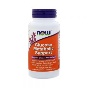 Glucose Metabolic Support 90 cápsulas vegetais - Now